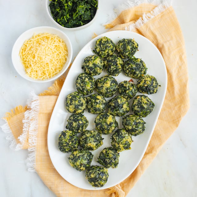 Baked Spinach Parmesan Bites