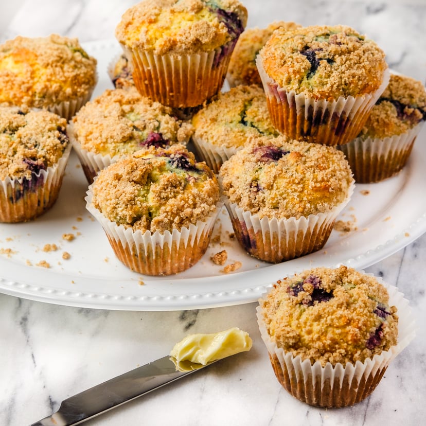 LemonBlueberry Muffins with Cinnamon Streusel Topping JewelOsco