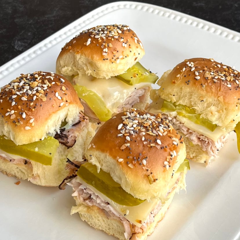 Baked Turkey Reuben Sliders Vons
