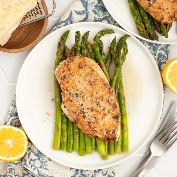 Cheesy Chicken Asparagus Bake with SunDried Tomatoes & Olives Safeway