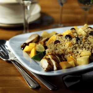 Near East Couscous Pearled Mix Roasted Garlic & Olive Oil Box