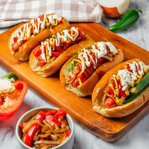 Impossible Beef Hot Dogs Meat From Plants - 10 Oz - andronicos