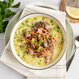 Leidy Uncured Smk Ham Steak - 6 OZ - kingsfoodmarkets