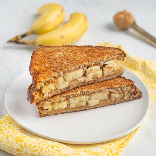Grilled Peanut Butter & Banana Sandwich